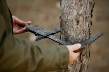 Mesure d'un arbre avec un outil