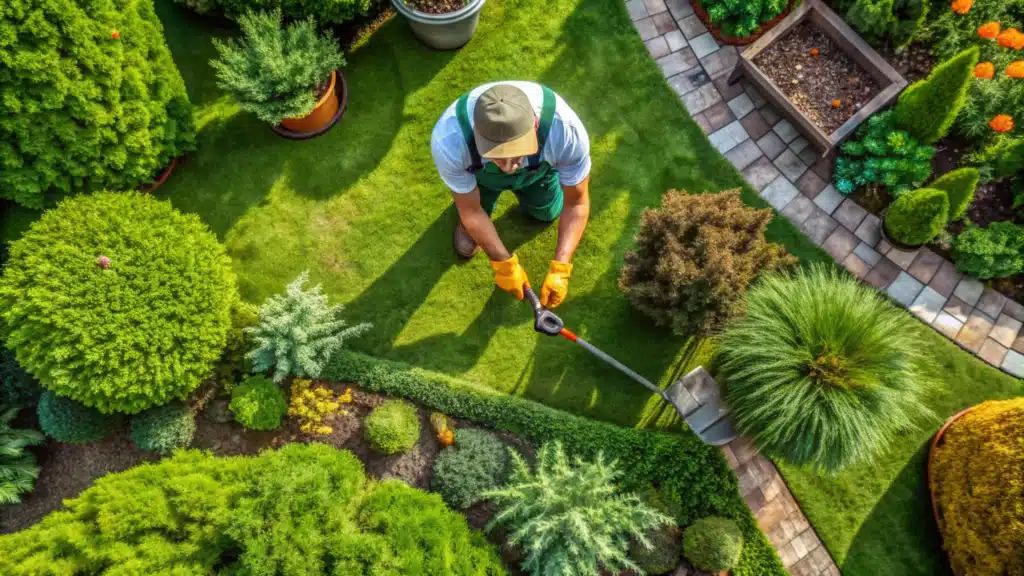 Entretien de jardin à Harly